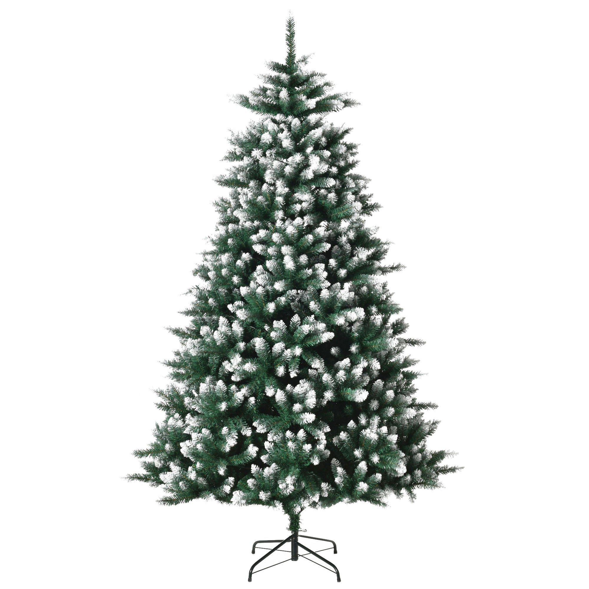 Árvore-de-natal grande de 210 cm com 505 ramos de aspeto realista em  plástico PET verde Homcom 830-137 - Comprar com preços económicos