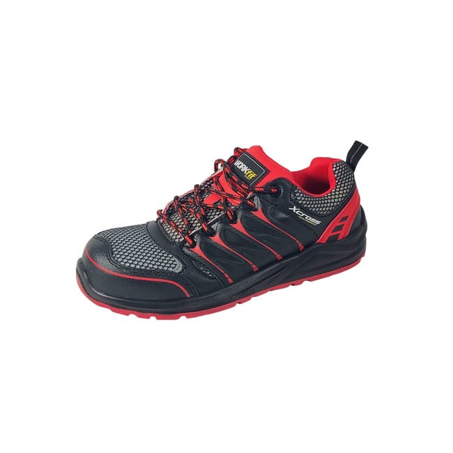 Zapato de ultraligero Xcross fibra de vidrio Rojo 47 | Merlin
