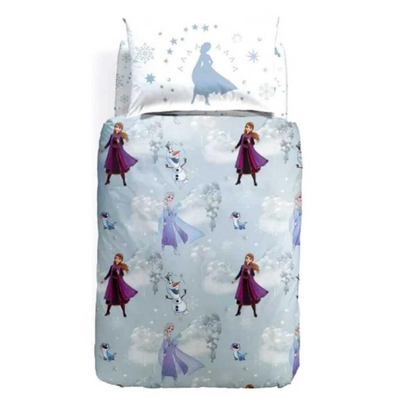 Pack cPack complet housse de couette réversible pour lit 180 x 200 cm King size Landscape naturel
