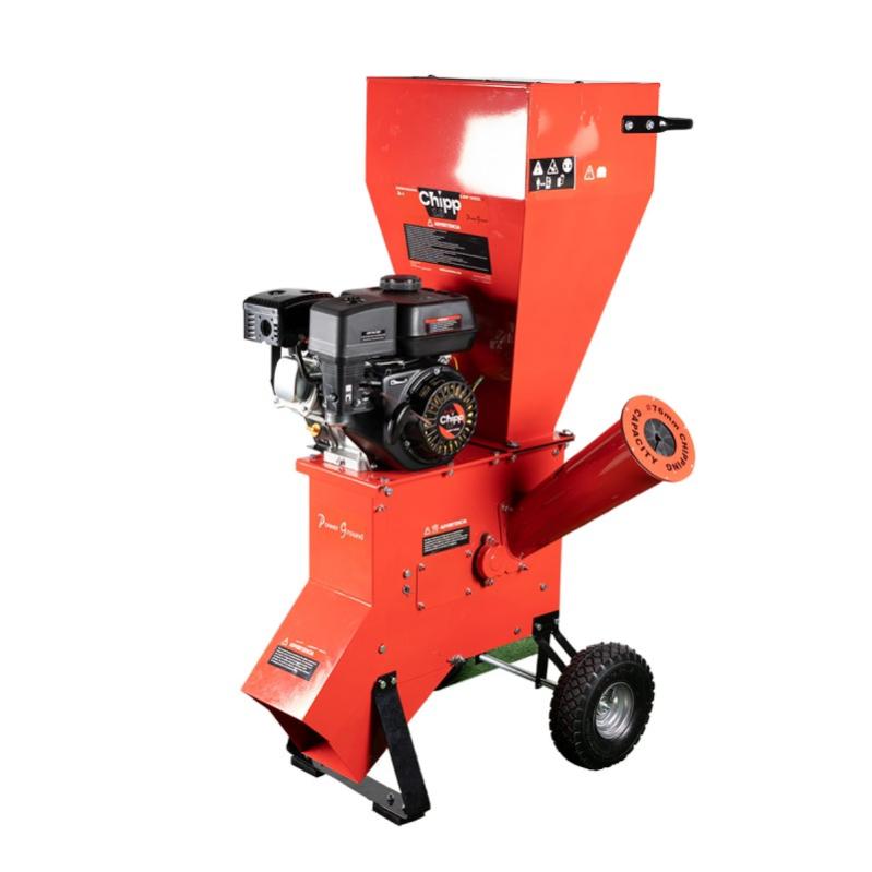Broyeur de végétaux thermique 6,5cv 196cc Powerground Chipp 1.0