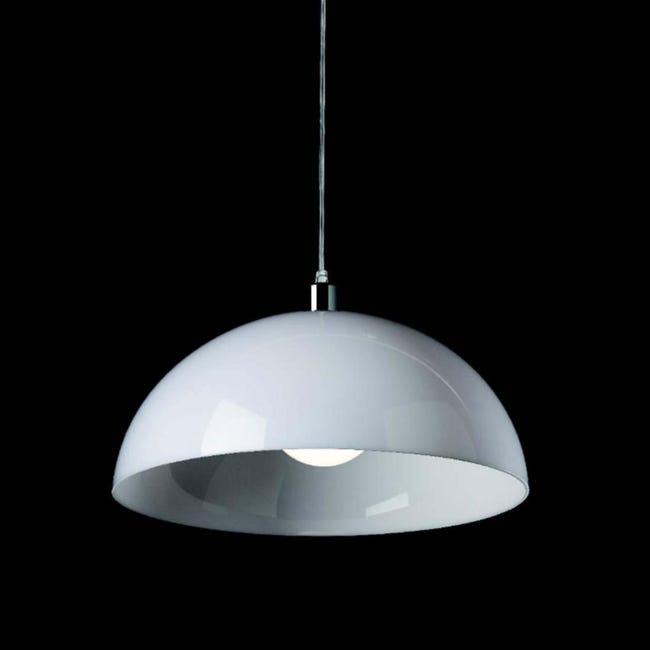 SANBDDLYY Lampada a Sospensione Bianca Opaca Macaron Paralume Creativo 1 Confezione Decorazione di Arte del Ferro Lampadario del Ristorante E27 Coffee Shop Lampade a Sospensione for Interni for Soggio SANBDDLYY Lampada a Sospensione Bianca Opaca Macaron Paralume Creativo 1 Confezione Decorazione di Arte del Ferro Lampadario del Ristorante E27 Coffee Shop Lampade a Sospensione for Interni for Soggio