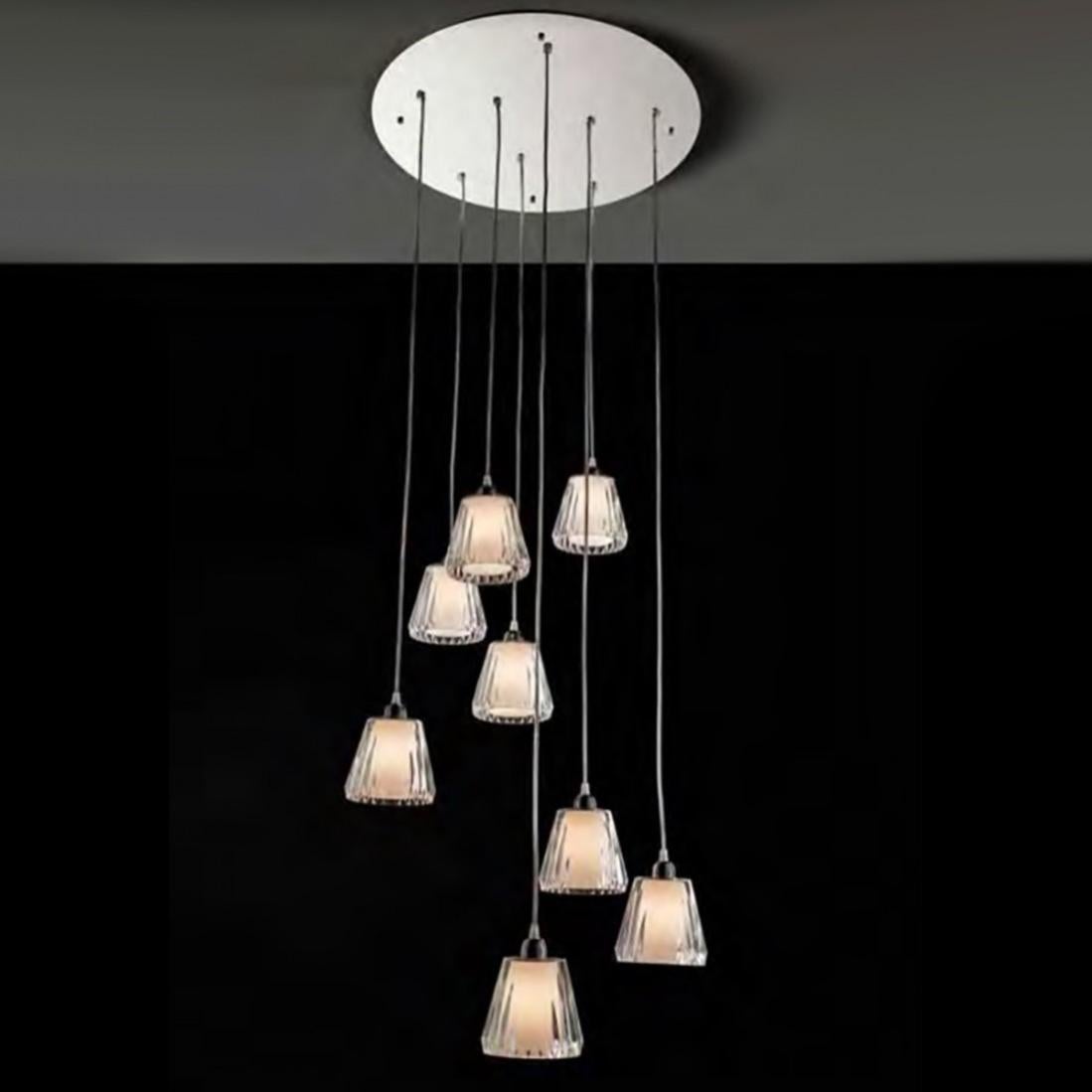 Lampadario EGLO 92945 – 3 Luci E14 – Colore Viola – Design Moderno Per Interni - 5