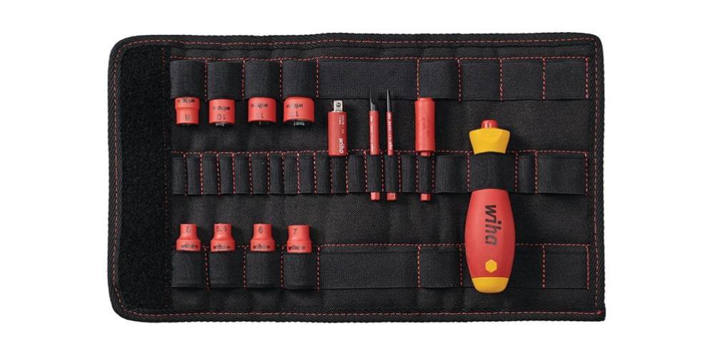 WIHA - SCREWDRIVER AND NUT DRIVER INSERT 1/4" SET SLIMVARIO ELECTRIC ...