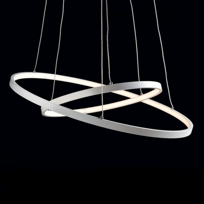 Anelli Rifinitura Luci Incasso - 4 Pezzi Bianco Opaco - Foto 6