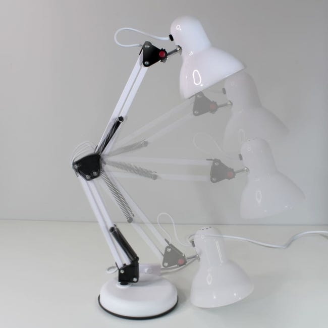 INSPIRE - Lampe de bureau ARQUITECTO - H.60 cm - 1 x E27 60W (non