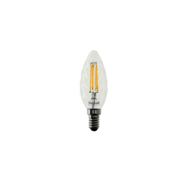 Beghelli ZafiroLED Glühbirne 4W E14 – Warmweiß 2700K, 470 Lumen, Energiesparend A++
