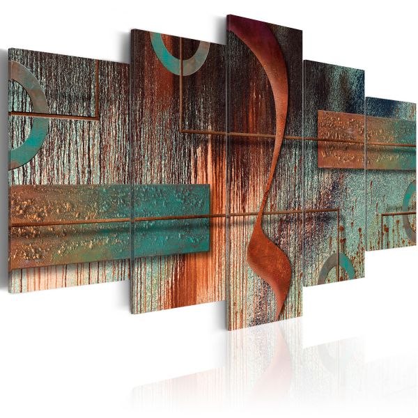 Tableau Abstract Melody : Taille - 100 X 50 Cm | Leroy Merlin