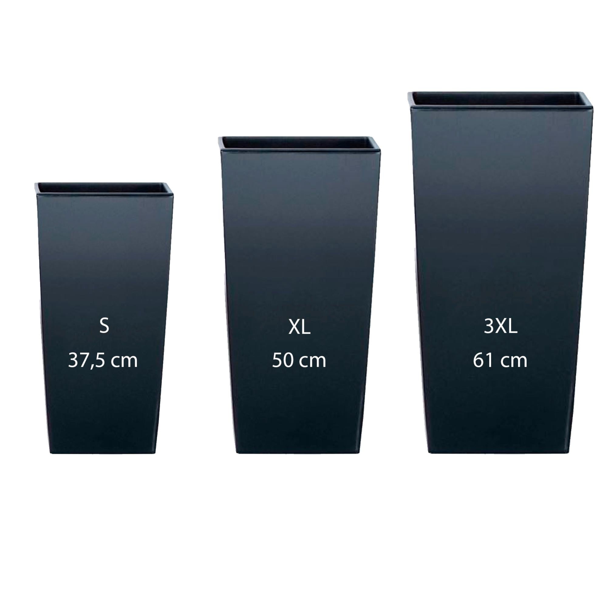 Prosperplast Vaso Di Fiori Rato 26,6 Litri Con Inserto