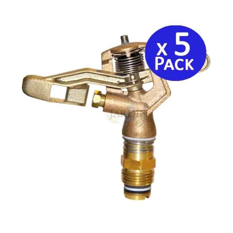Orbit Underground 67116 Irrigatore A Spruzzo Regolabile - Confezione Da 5 Pezzi - Getto Da 1,5 A 3 Metri - Per Tubo 1/4 E Connessione 10-32 - 5