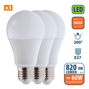 Ecd Germany - ECD Germany 10 x 9W E27 LED Lampe