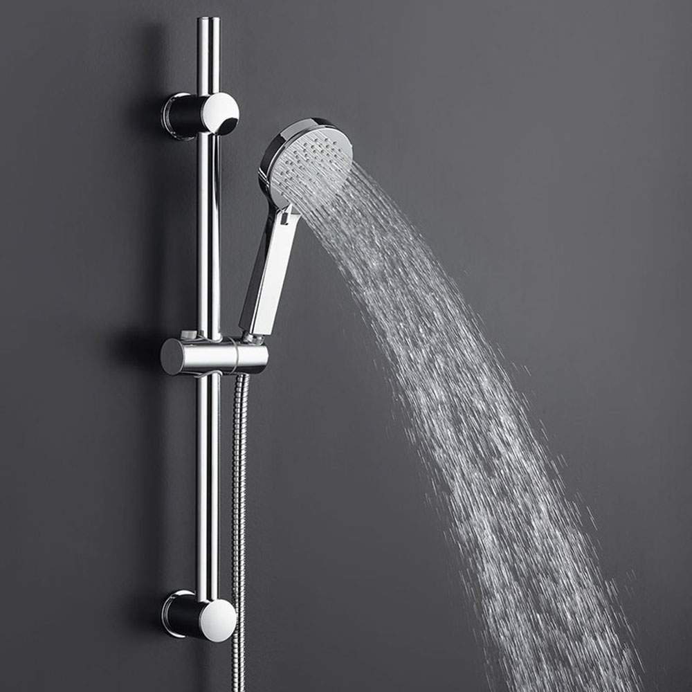 Barra de ducha para baño con alcachofa y flexo ajustable - Hydrabazaar