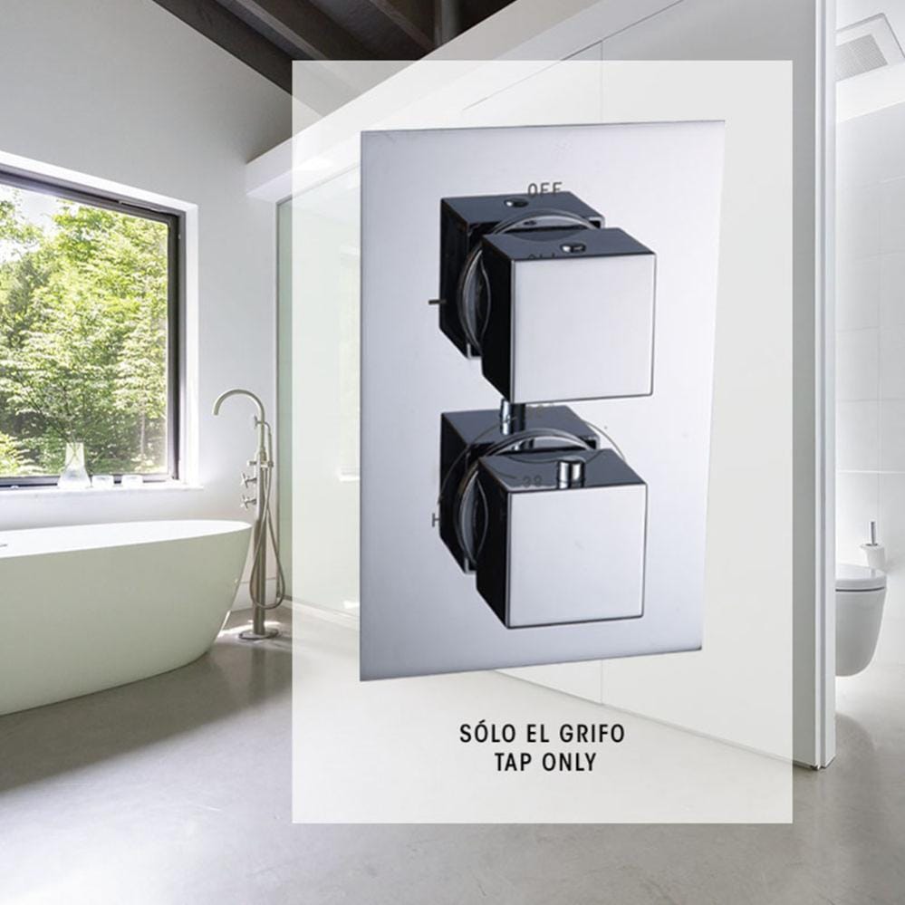 Grifo termost tico de ducha para empotrar ABE grifo Leroy Merlin