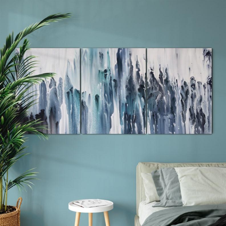 tableau décoratif – Verticale Tornade - 75 x 120 cm - vinyle sur mdf