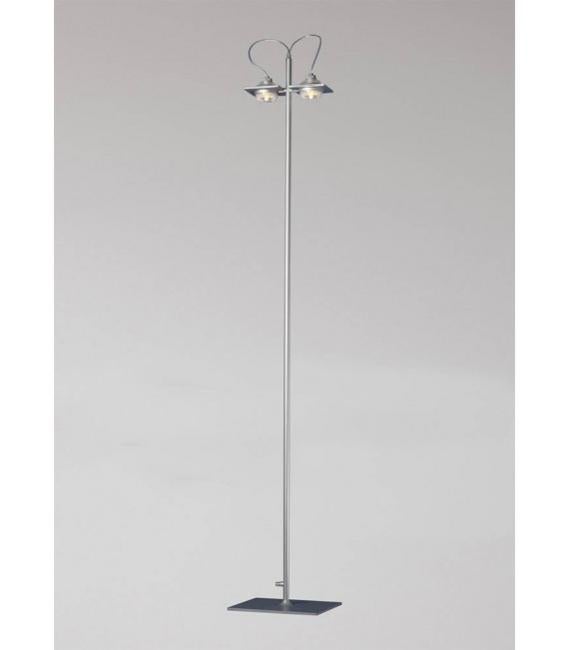 Suspension Vintage Industrielle Relaxdays – Gris Argenté, 1,3 Kg, 1 Ampoule, Hauteur 130 Cm