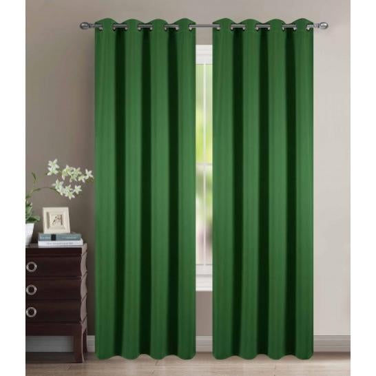 Lot De 2 Rideaux Occultant Thermique Jade 140 X 260 Cm Leroy Merlin