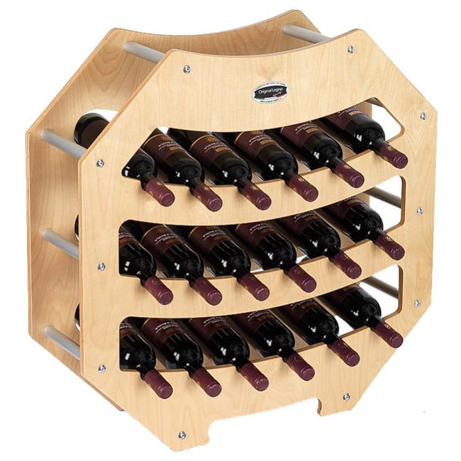 CANTINETTA PORTABOTTIGLIE CUBO modulare infinito in legno massello CANTINETTA PORTABOTTIGLIE CUBO modulare infinito in legno massello