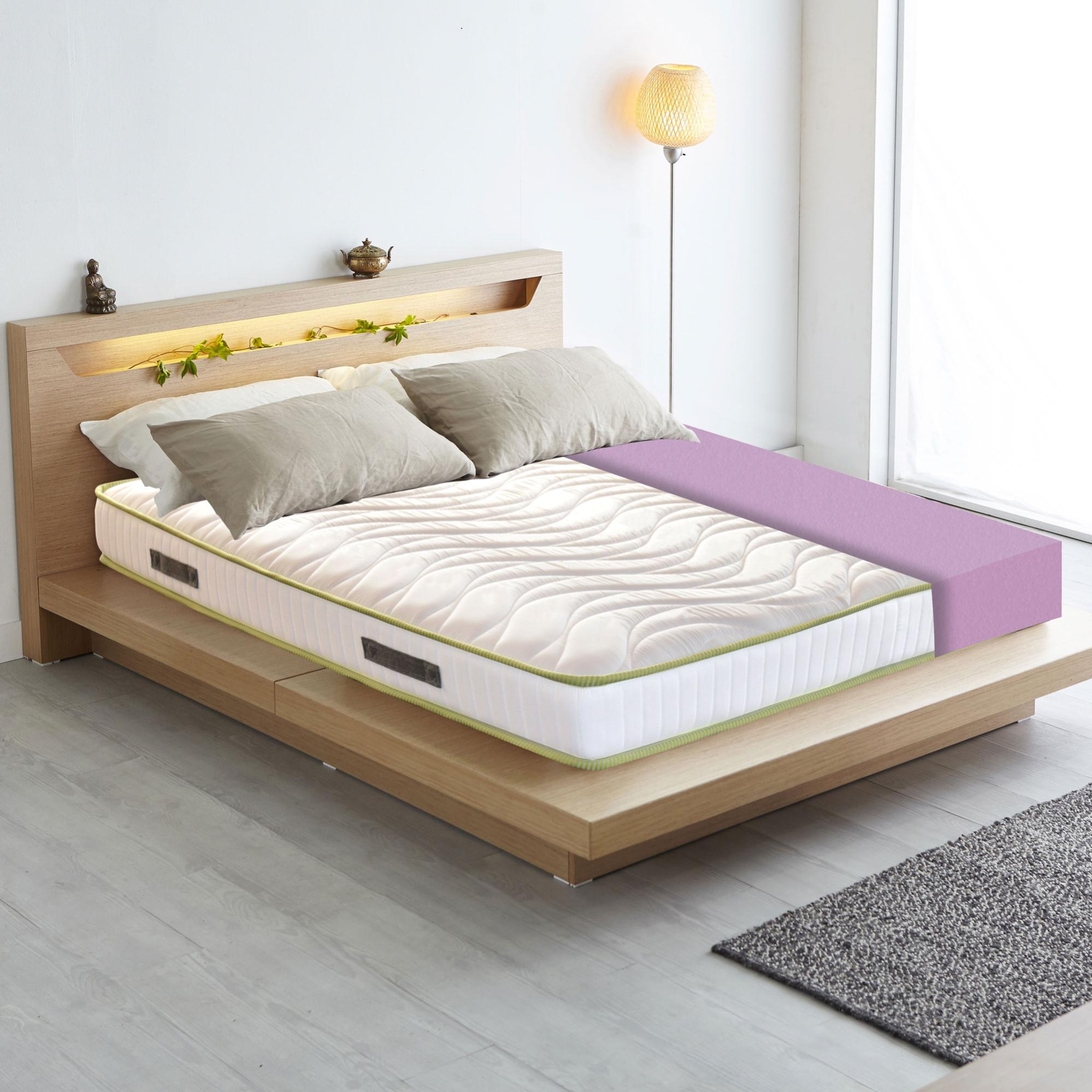 ITALYMATERASSI Materasso Matrimoniale 160x190 SEVEN, Morbido 24 Cm, 7 Cm Memory + 15 Cm AirPur, Rivestimento Antiacaro Sfoderabile, Lato Estivo/Invernale - 3
