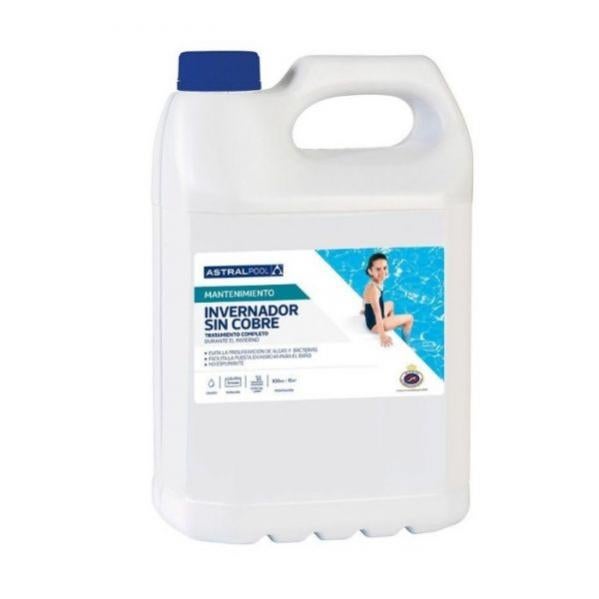 Invernador Líquido Sin Cobre. 5 L. Astralpool.