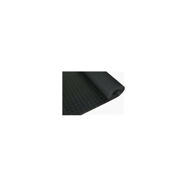 Revestimiento de Caucho Antideslizante Suelo Goma PVC (Negro -140 x 150 cm)