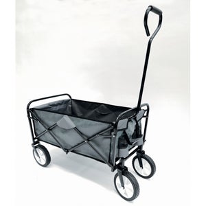 vidaXL Chariot de pêche noir acier - Manutention transports - Achat & prix