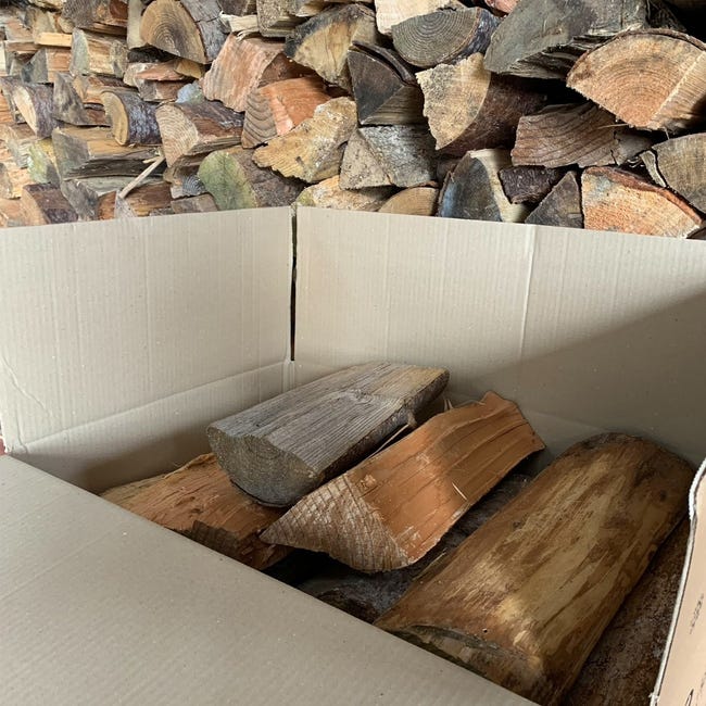 6Kgs de petit bois d'allumage pour cheminée, poêle, Barbecue, brasero et  cuisinière. Petites buchettes de 20cm de chênes / hêtres -  France