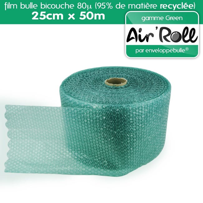 ROULEAU FILM BULLES Aircap®, RECYCLABLE, EMBALLAGE PROTECTION, 10  FORMATS
