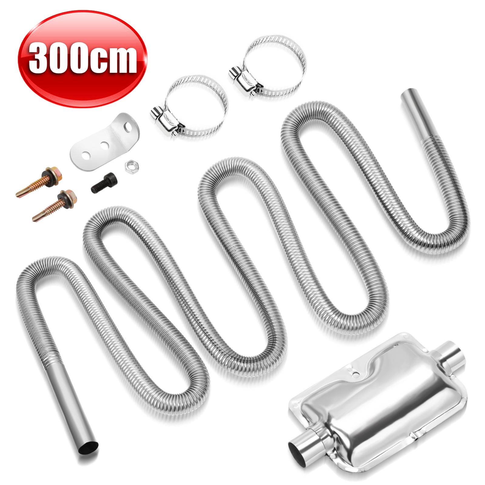 Silenziatore Scarico 22mm Per Riscaldatore Diesel - Acciaio Inox, Resistente Alle Alte Temperature - Foto 6