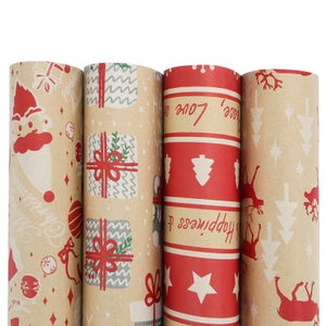 Très gros rouleau de papier cadeau motifs sapin de Noël 50m ALLIANCE -  Manutention transports - Achat & prix