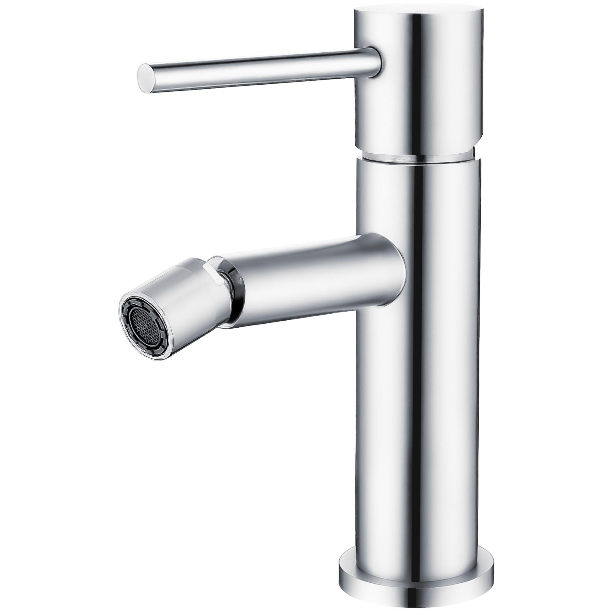 DP Bath Rubinetto Bidet Monoblocco Cromato - Serie Almendro, Argento - Foto 12