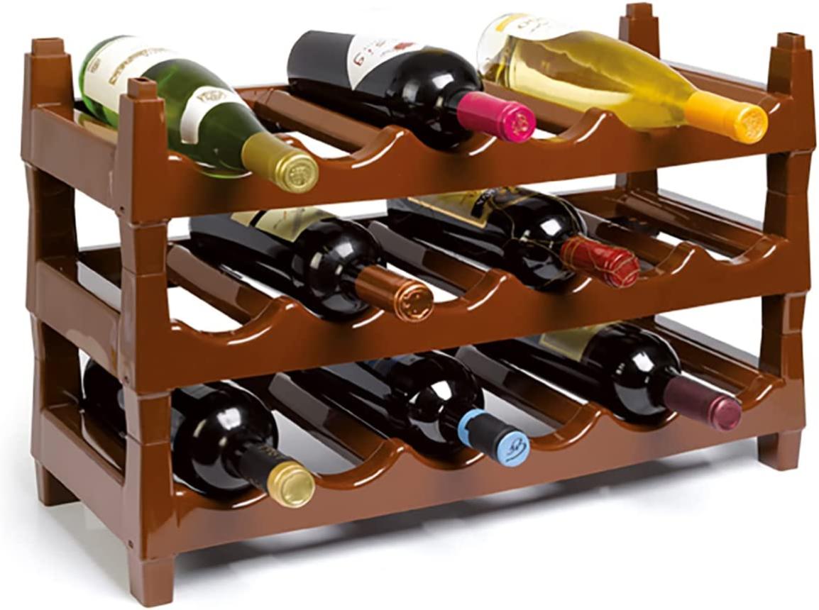 TIENDA EURASIA - Pack de 3 Unidades de Botellero de Plastico Modular ...