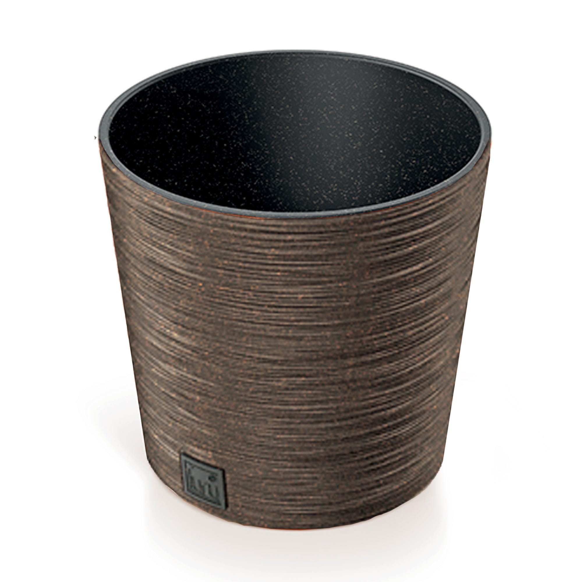 Vaso con riserva acqua 24x24x45cm Verde tierra - FURU | Leroy Merlin Vaso con riserva acqua 24x24x45cm Verde tierra - FURU | Leroy Merlin