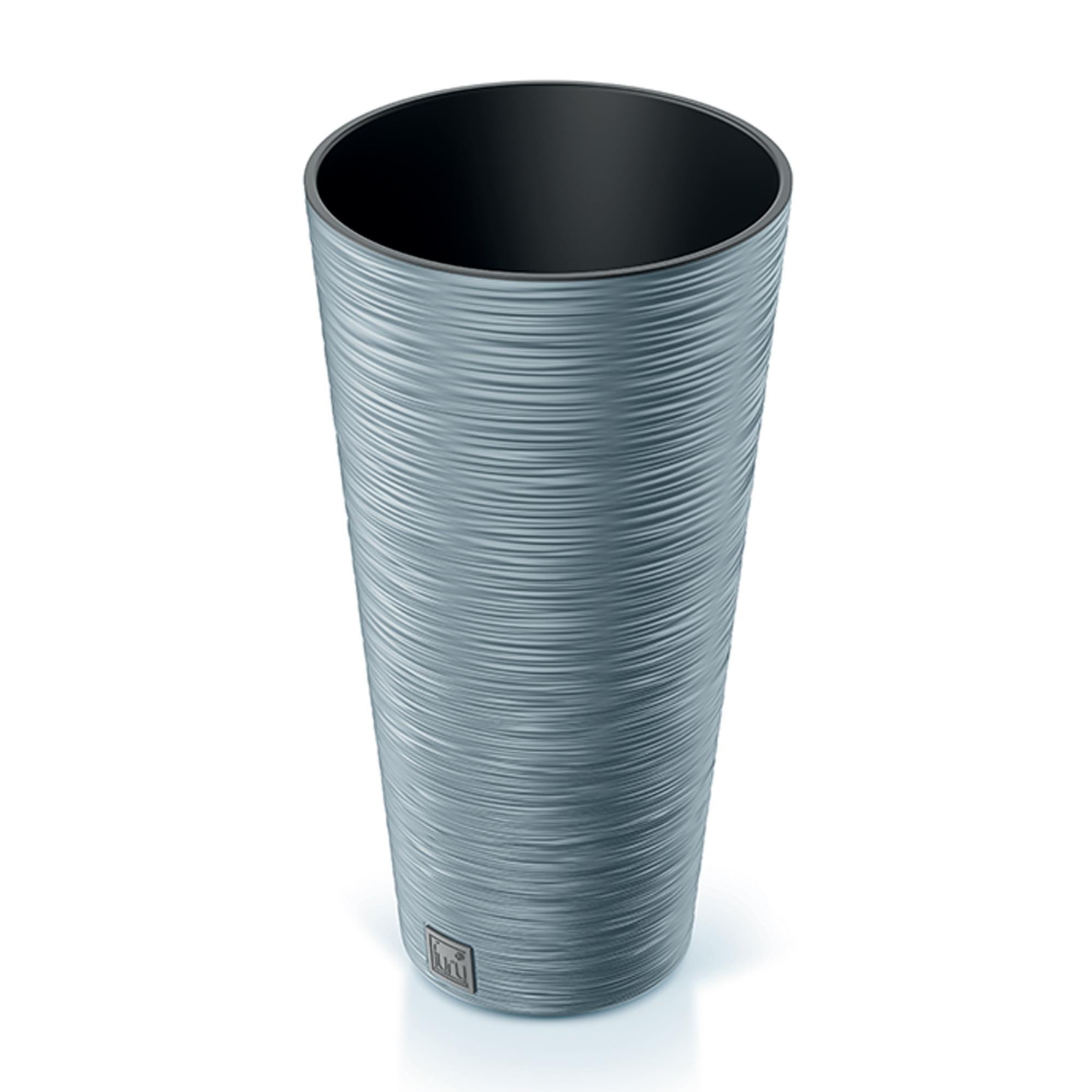 Vaso FURU In Cemento Con Riserva D'acqua 12L - Prosperplast Per Piante Da Esterno