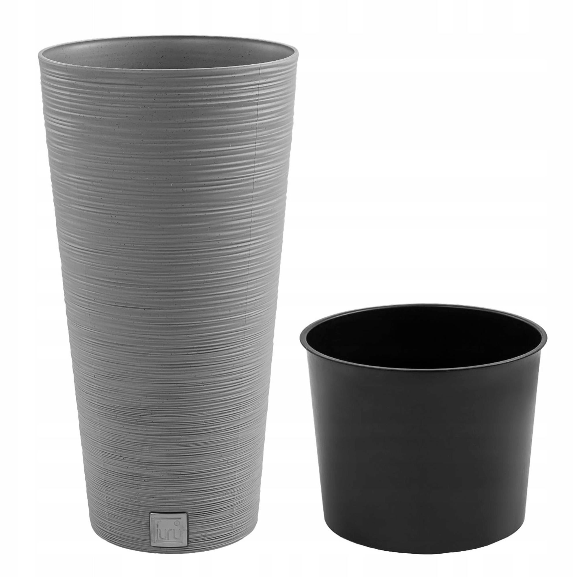 Vaso Alto Con Riserva D'acqua 15L - FURU Azul Escandinavo - Prosperplast - 5