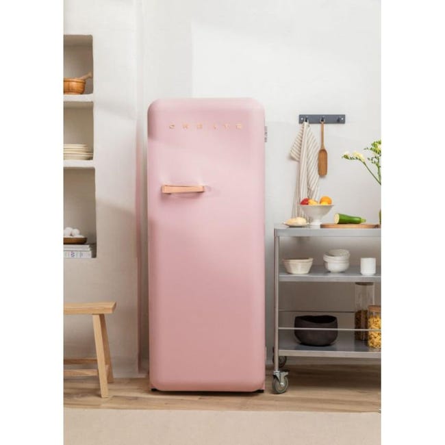 Papier Peint Autocollant Pour Réfrigérateur Decormat 60x190cm - Rose de Papier Peint Autocollant Pour Réfrigérateur Decormat 60x190cm - Rose de