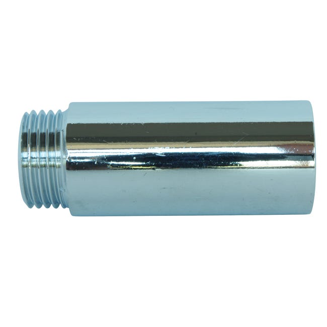 Rallonge de robinet (½″, longueur: 50 mm, chromé)