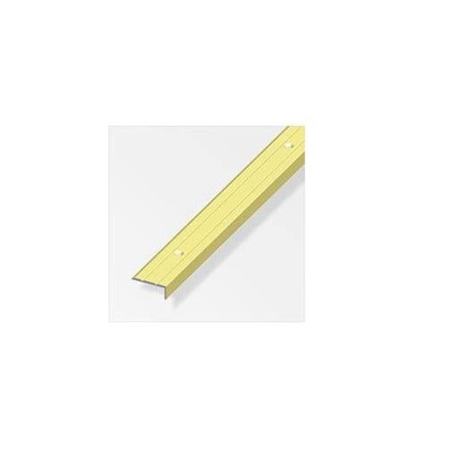 ALFER - 1mt - PROFILO ANGOLARE DI CHIUSURA IN ALLUMINIO ANODIZZATO ...
