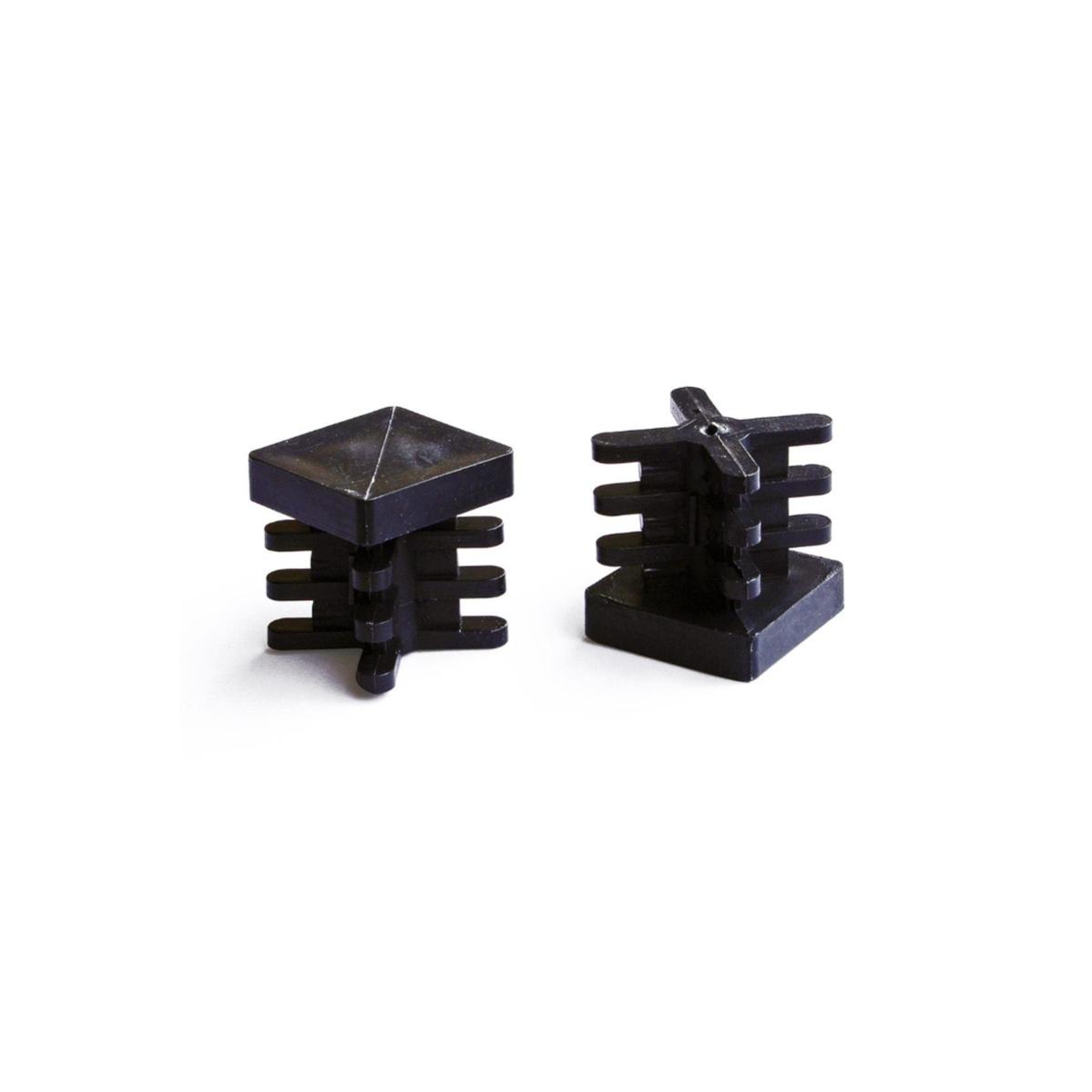 5 Tappi Terminali Per Tubi - Cromati E In Plastica | Diametro 25mm | Per Piedini Mobili E Recinzioni - Foto 6