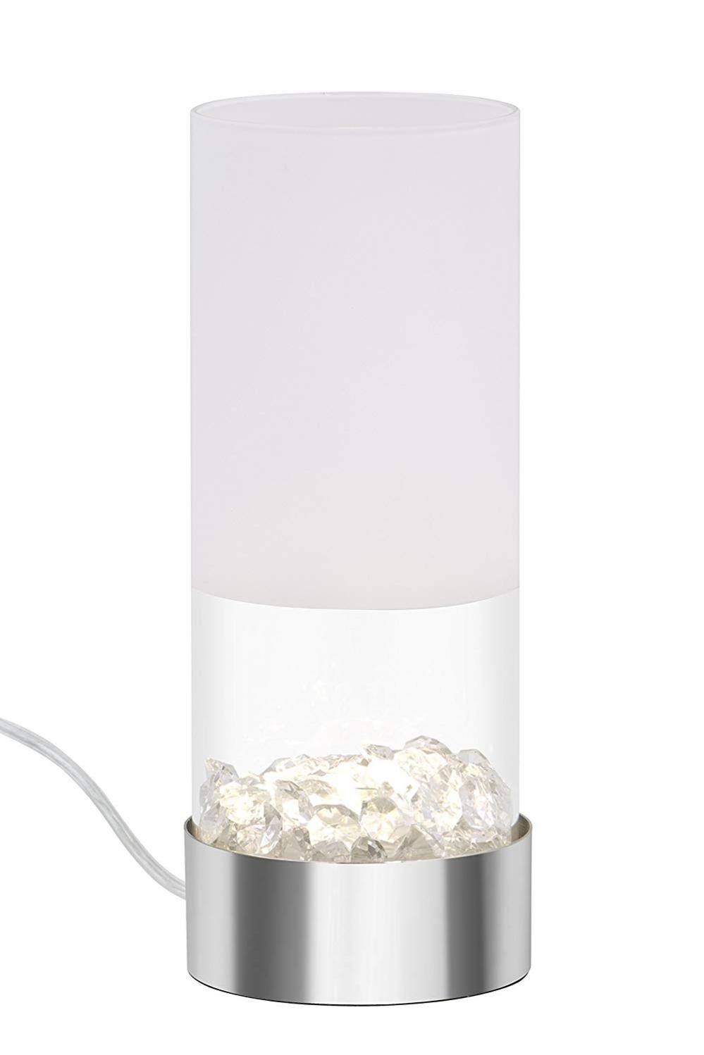 Lampada Da Tavolo LED Briloner 4.5W Bianca – Moderna, Regolabile E A Risparmio Energetico Per Scrivania O Comodino