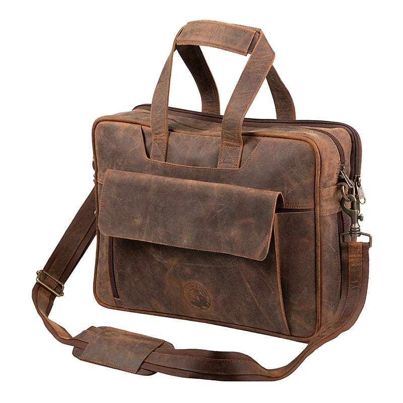 Malette sales ordinateur cuir