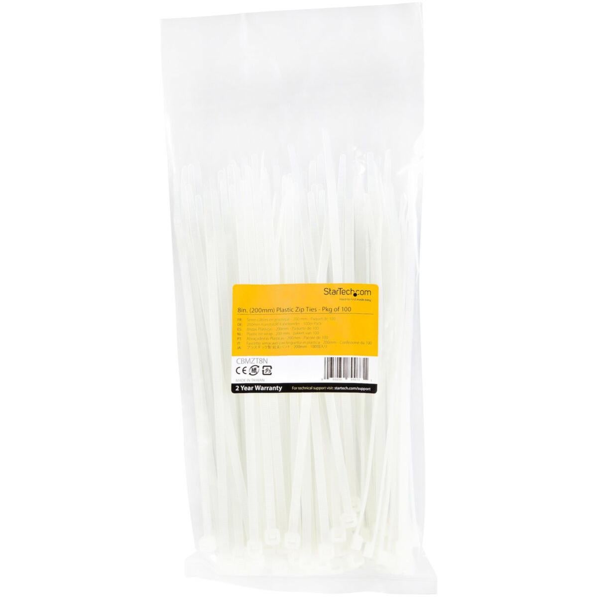 Fascette Cablaggio Per Elettricisti Stringicavo 200x2,5 Mm Bianco Conf 100 Pz 48566840 Fascette Cablaggio Per Elettricisti Stringicavo 200x2,5 Mm Bianco Conf 100 Pz 48566840