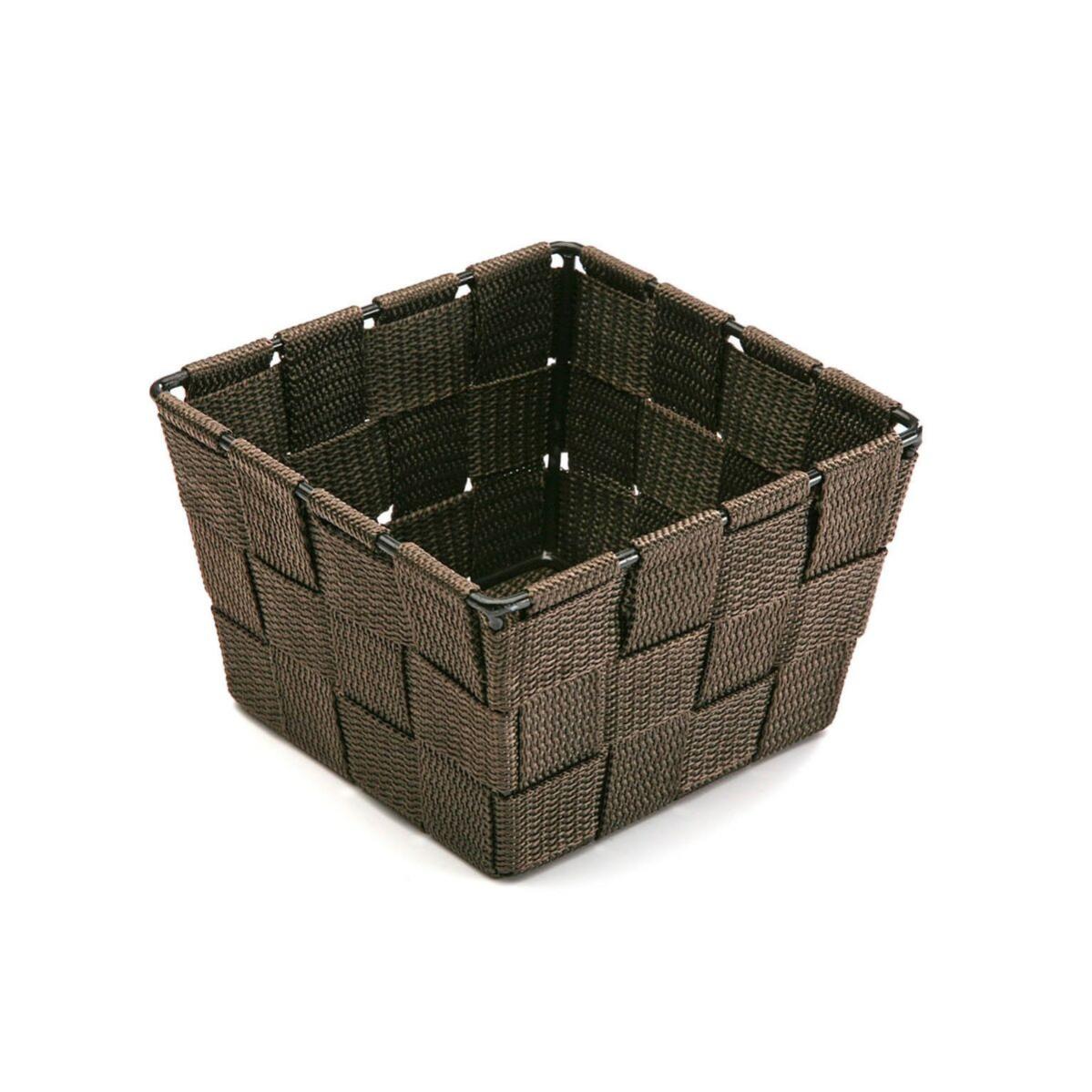 Cesta Multiusos Versa Grande - 25x12x33 Cm, Con Asas, Para Organizar El Baño O Lo Que Necesites