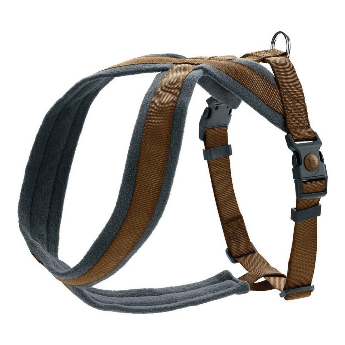 Harnais De Conduite Anglais Pour Cheval - Taille Réelle, Cuir Marron, état D'usage