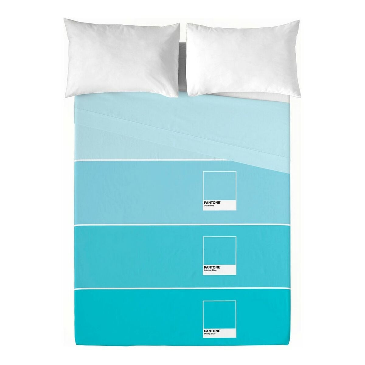 Pantone™ - Completo Letto Matrimoniale Cotone 2 Piazze, con