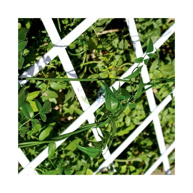 UKU Interiorismo Sustentable - Celosías de pvc espumado ideales para muro  exterior en jardín en el que se treparan plantas para crear una barrera  visual con vegetación y diseño en celosía. #ukucelosias #