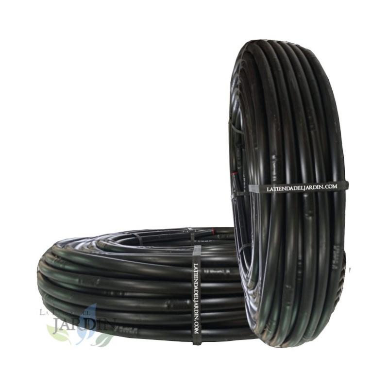 JARDIN202 Tubo Irrigazione A Goccia 16 Mm, 100 Metri Con Gocciolatori Integrati Ogni 40 Cm - 2,2 L/h