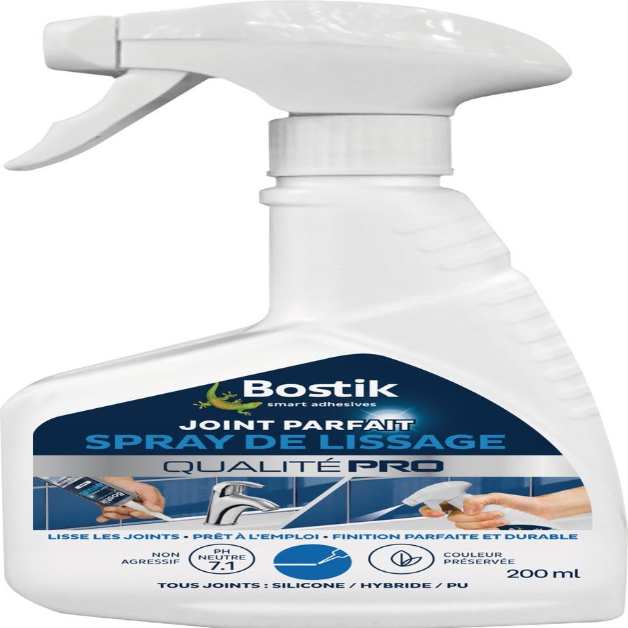 BOSTIK - Bostik Joint silicone Parfait Salle de bain 280ml - Blanc
