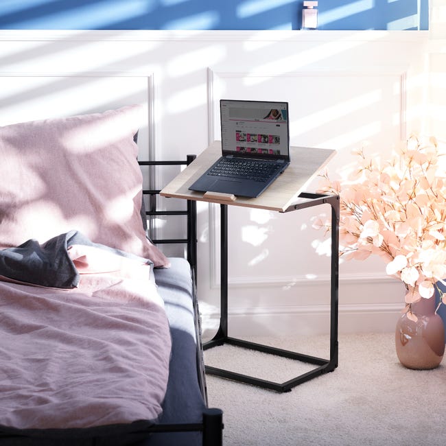 Acomoda Textil – Mesa Laptop Plegable de Madera para Ordenador