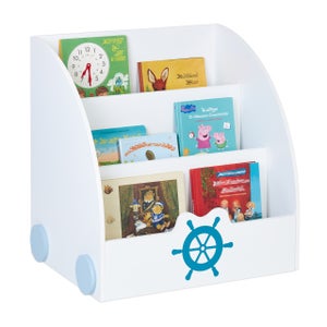 Libreria Montessoriana per Bambini, Scaffale Multistrato per Libri e  Giocattoli, Mobile Portalibri Portaoggetti Organizzatore in Legno per  Cameretta