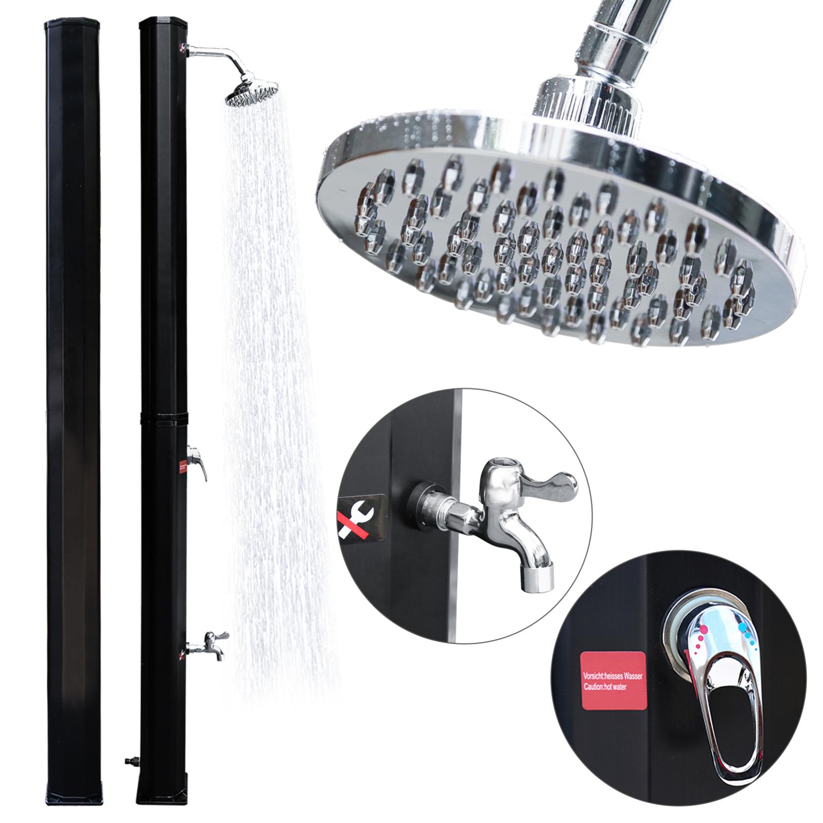 Douche solaire douche de jardin avec douche de pied douche d'été