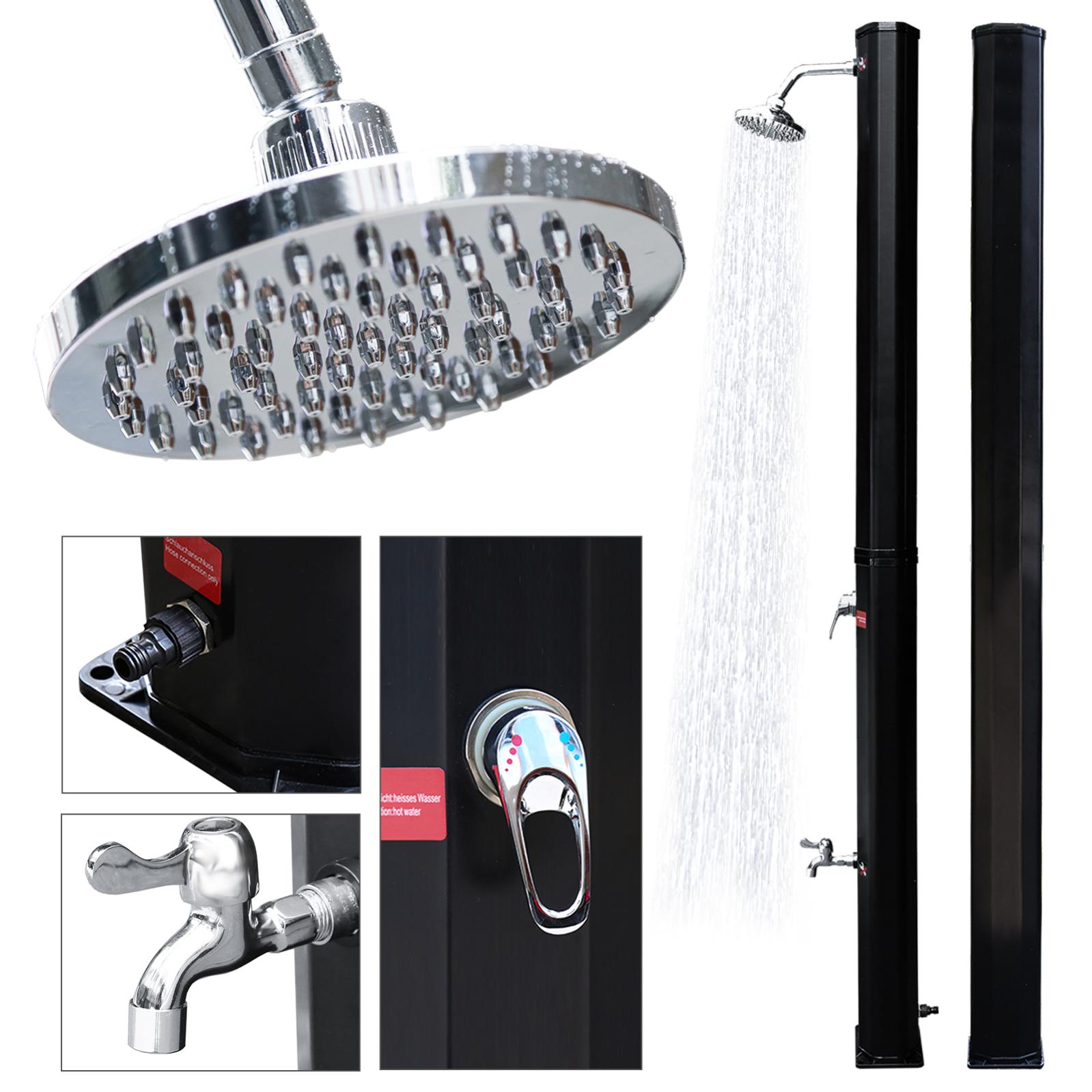 Douche solaire douche de jardin avec douche de pied douche d'été